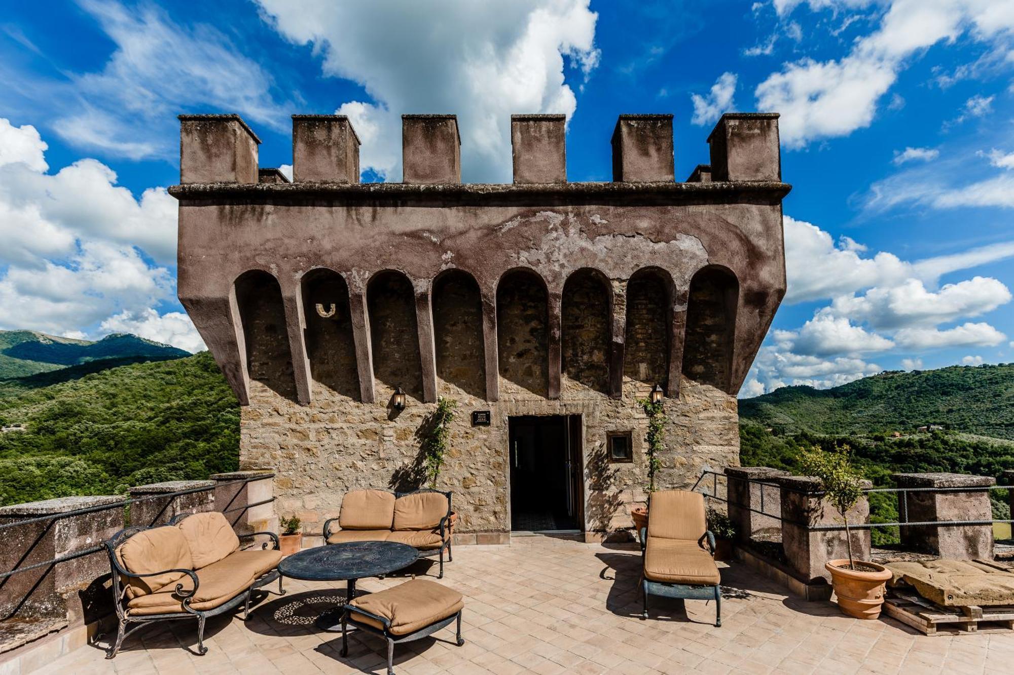 Отель Castello Brancaccio San Gregorio da Sassola Экстерьер фото